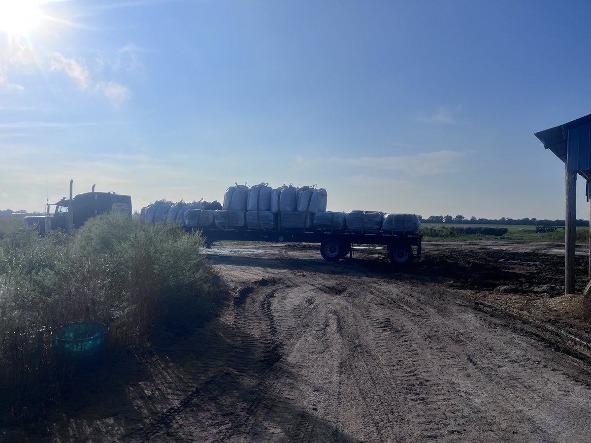 JoeWilc48777218's tweet photo. SGP+ arriving in Harper, Ks. 9:30 am Monday morning.
IFUS in business!
#cattlefeed
#IFUS
#dairy https://t.co/KPV4smE5x3
