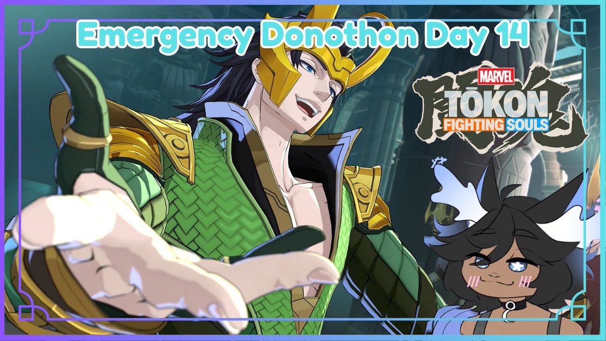 foxdestiny3556's tweet photo. Emegerency Donothon Day 14!

Surprise~ Jumping back into Tokon Fighting Souls

https://t.co/zTs7OgYjzG https://t.co/OGp3oBl6bl