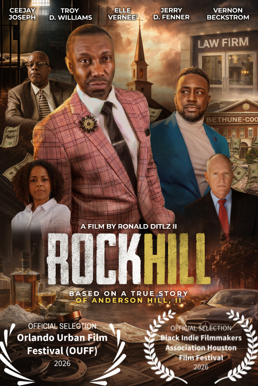iamceejayjoseph's tweet photo. #TuesdayVibe - I'm excited to announce that 'RockHill' has been selected to another film festival! But this time in Houston at the Black Indie Filmmakers Association  this Saturday at 1:40! 

To secure your ticket[s], click on this link >> https://t.co/HKZU2DBwsV https://t.co/ha5XHF5ZUs
