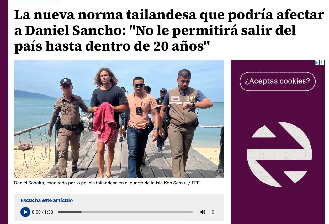 SalseoTube's tweet photo. Joaquín Campos señala quién sale beneficiado del caso: “Daniel Sancho no ha ganado nada, otros sí han ganado dinero e imagen”. La regla de los 20 años podría afectar a Daniel Sancho, pero aún no está claro que impida su traslado a España #DanielSancho #JoaquínCampos #EdwinArrieta https://t.co/m7hTGrRGad