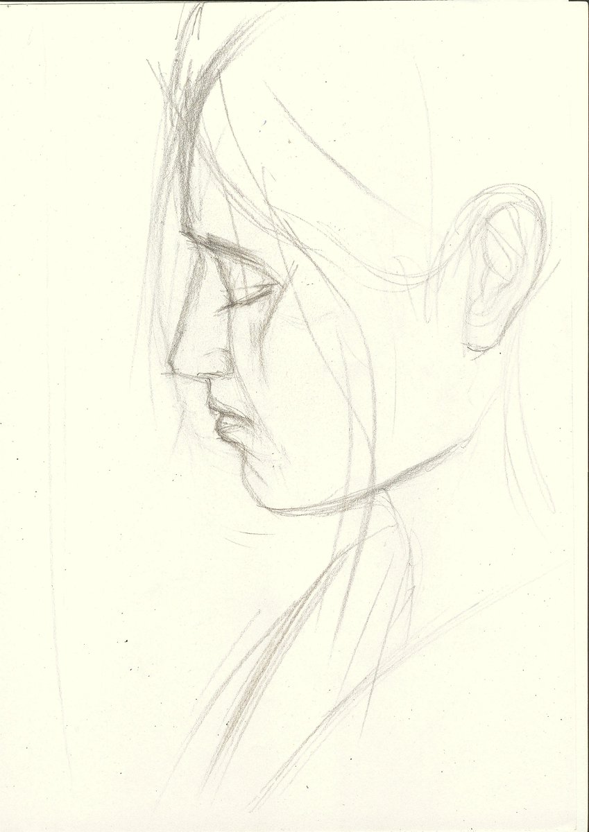 mimulus_fly's tweet photo. Portrait sketch 
#portrait #pencil_sketch https://t.co/qIV8cZqpYx