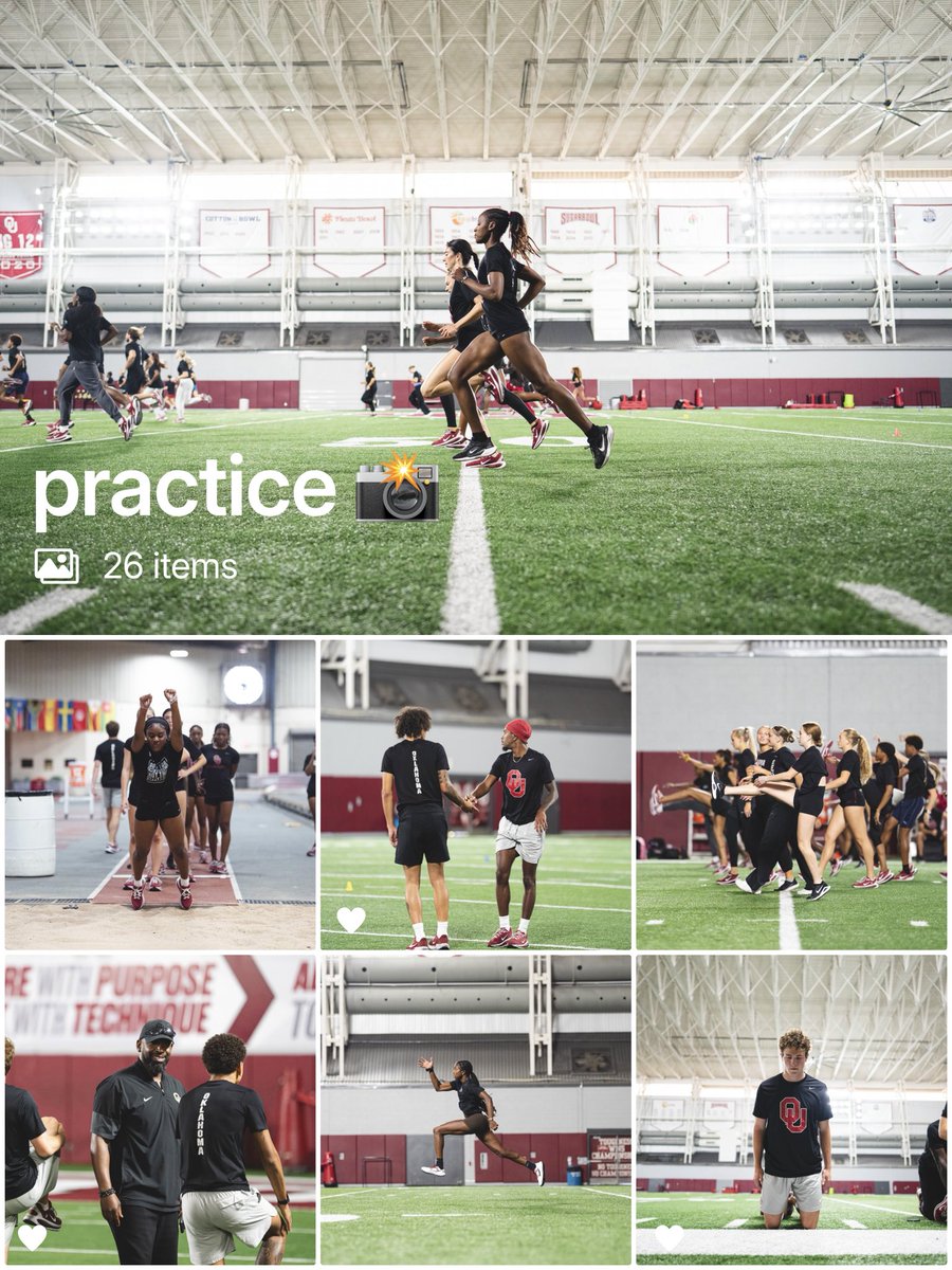 OU_Track's tweet photo. back to the basics 📌 https://t.co/TRs0Y5GWdT