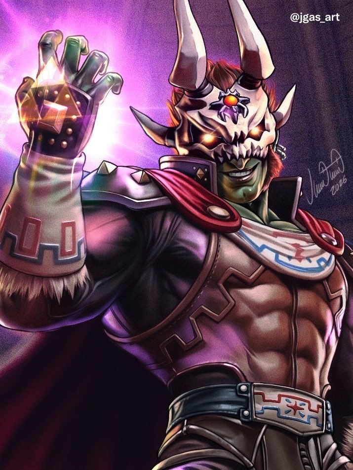 JGASart's tweet photo. Una interpretación de Ganondorf donde el poder habla por sí solo.
.
.
.
.
.
#Ganondorf #TheLegendOfZelda #ZeldaArt #DigitalArt #VideoGameArt https://t.co/5lskPpo7TV