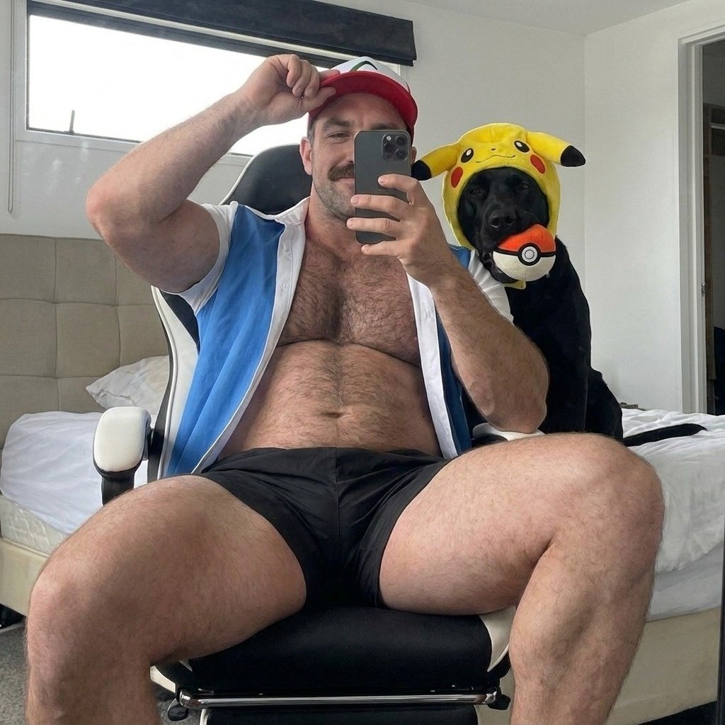 SpacedZaddy's tweet photo. Pikachu has never been so comfortable https://t.co/OO98VHoZY4