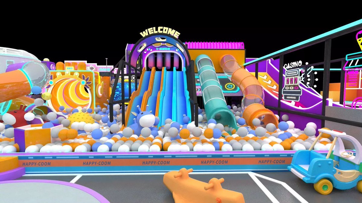 Arch_Studio4556's tweet photo. Bring your trampoline space to life with stunning 3D indoor trampoline designs! 🏗️

✨ DM me for professional 3D architectural design services. #3DDesign #TrampolinePark #Architecture #3dsoftplaycenter https://t.co/fxh6lr3yo1