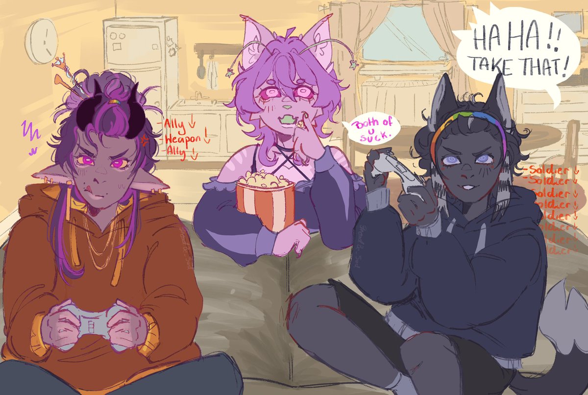 BreadBe_Sad's tweet photo. Just sibling things, collage au.
+ new Wemmbu headcanon, he will steal your stuff.

#wemmbufanart #spokeisherefanart #loppezzfanart https://t.co/rcX5dUOGKS