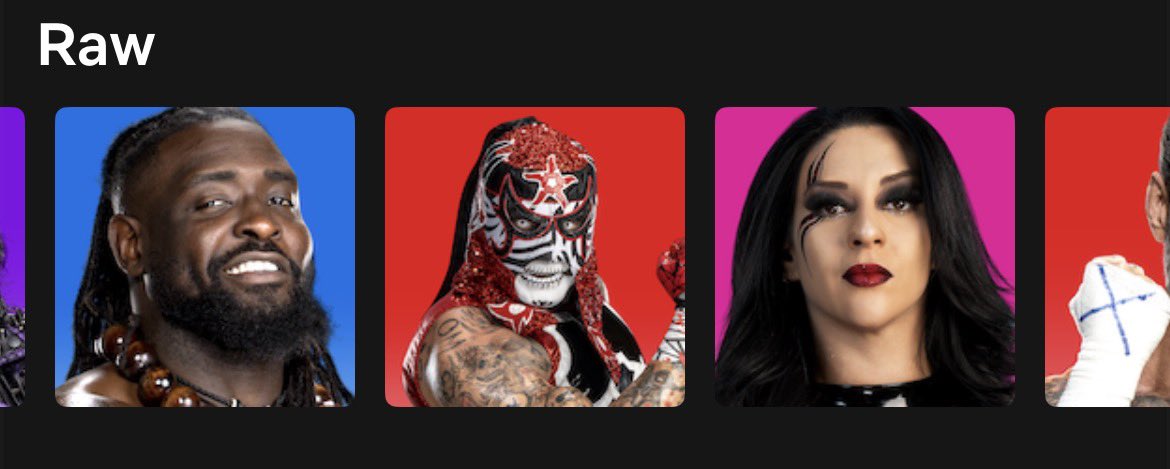 Fut_Wrest_Rock's tweet photo. Netflix añadió imagines de Oba Femi, Penta y Stephanie Vaquer para poder utilizarlas en los perfiles creados. 

#WWERaw #RAWCL https://t.co/Ewm6KpIrU0