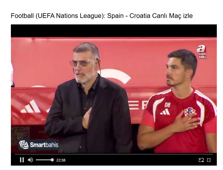canlimacizle69's tweet photo. Spain vs Croatia Live Coverage, Team News &amp; Match Details Live Stream  Canlı Maç izle

Link https://t.co/oZnGHmulzK https://t.co/i1cpOhPNKJ
