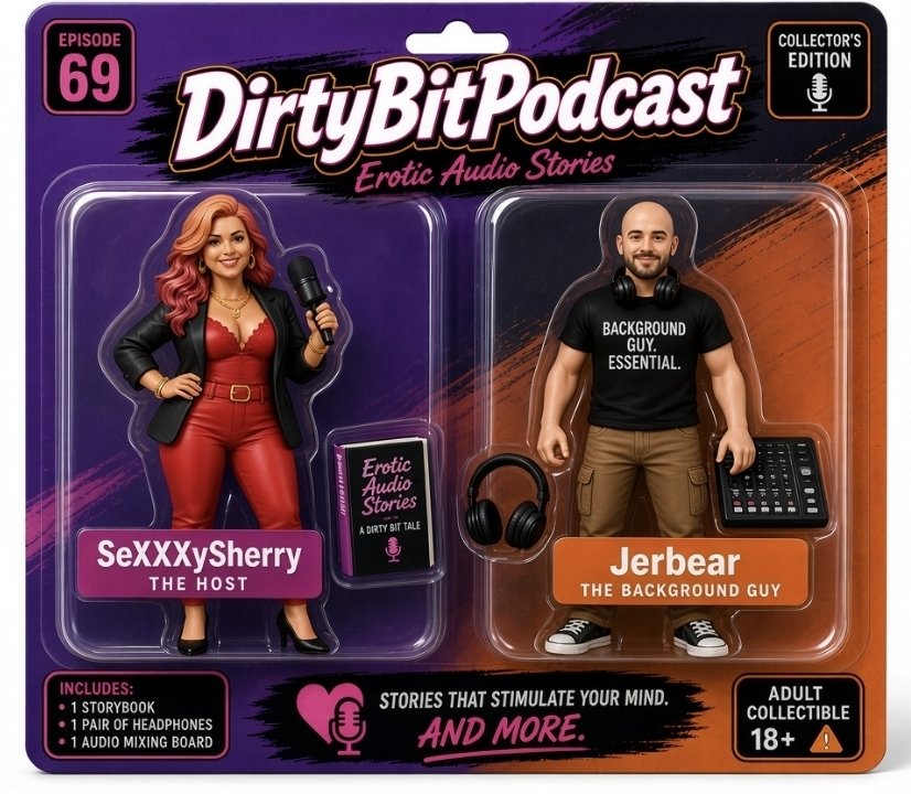 DirtyBitPod's tweet photo. DirtyBitPodcast: Home of erotic audio stories read by seductive host SeXXXySherry (with Jerbear on background vibes). Steamy listener-submitted &amp; guest tales of sissies, spanking, fetishes, domination &amp; more—explicit, addictive &amp; bi weekly! 
https://t.co/zvcGe22zA4 https://t.co/eKYkpL3vdp