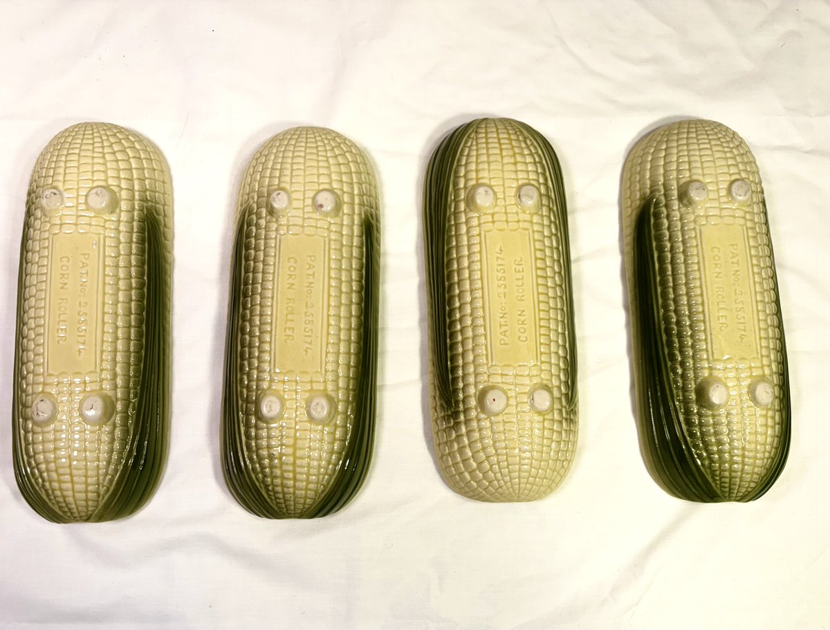 greatstuffuneed's tweet photo. Set of 4 Rosendahl Corn Rollers Vintage Kitchen Dining Pat. No. 2585174 #Rosendahl #CornRollers #Vintage #Corn #servers #Serving #Dishes #Retro #Kitchen #Dining https://t.co/gNkmr2M6Qv https://t.co/5owf91VLLN