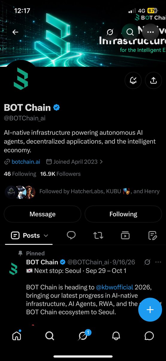 JojoYT123's tweet photo. @BOTChain_ai @oshancp
#BOTChainKBW https://t.co/4yWNY1B0Nl