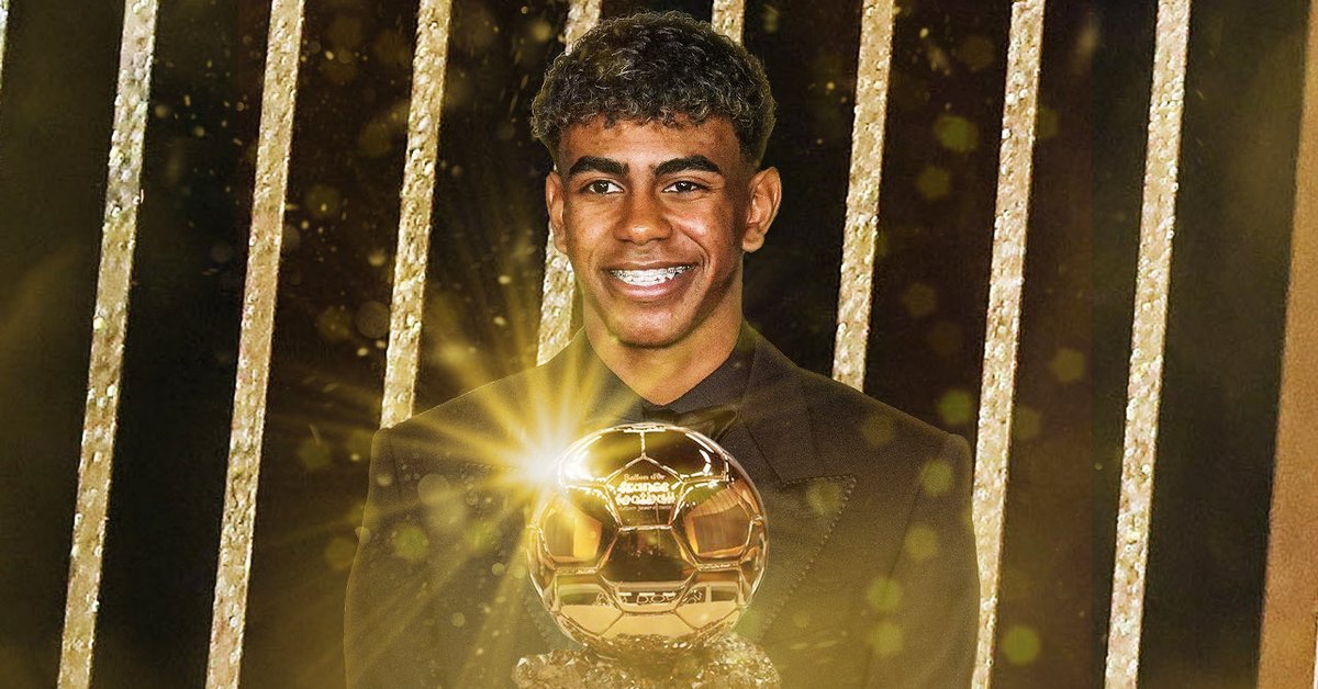 FPL_UCF's tweet photo. أعتقد لو توجد عدالة في البالون دور لازم يفوز بها يامال هذه السنة 👍 https://t.co/bJWDOvx0CY