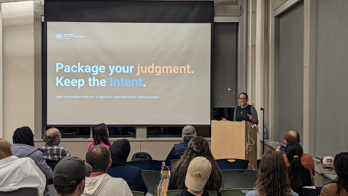 nyhackr's tweet photo. September meetup with Mirian Lima titled Package Your Judgment, Keep Your Intent is now available to view. 
Enjoy!

📷 Video &amp; Slides📷 https://t.co/9Ghdw7u2Nw https://t.co/BDNfctyqrd