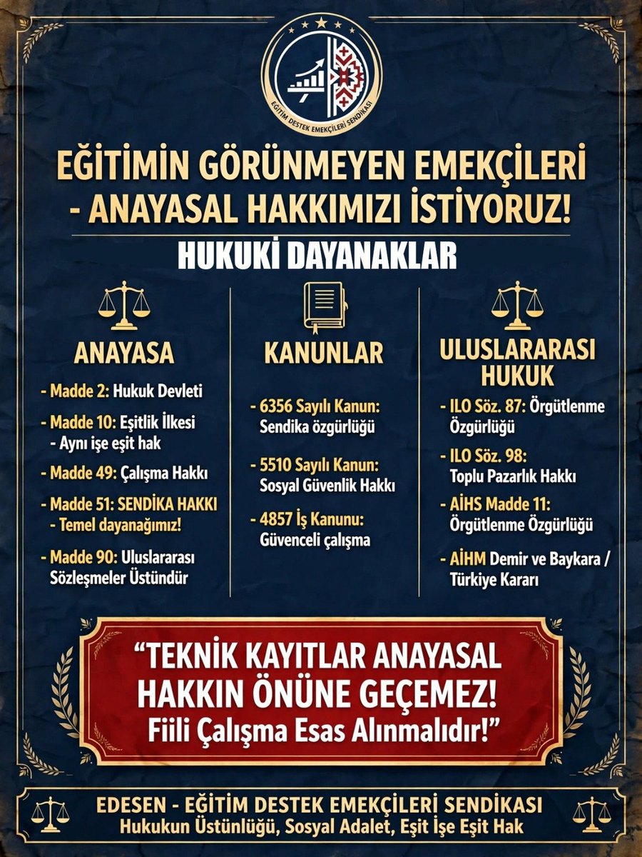 Reyhanavccii's tweet photo. #EğitimİçinBirlik
EĞİTİM DESTEK EMEKÇİLERİ https://t.co/ahMNQDLyLO