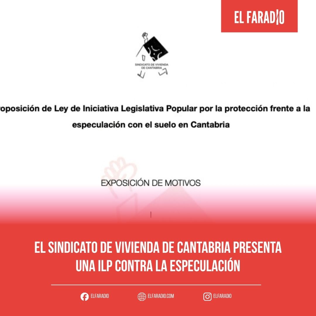 elfaradio's tweet photo. El @SinviviendaCANT presenta una ILP contra la especulación
https://t.co/d5AX3L9yef
#Vivienda #Derechos #ParticipaciónCiudadana https://t.co/StOoWvzyPT
