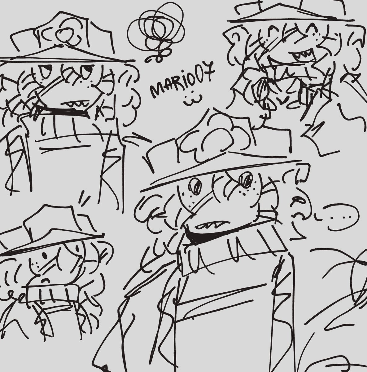 rv1qw's tweet photo. mario doodles because i miss her again https://t.co/rux8Xmyh4S