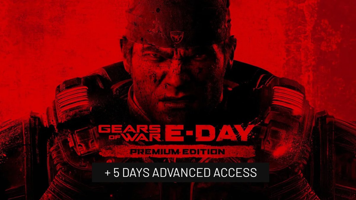 xboxuk's tweet photo. Emergence begins NOW 🔥 

To celebrate the launch of @gearsofwar E-Day we're giving away Premium Edition codes of the game ⚙️

For your chance to win, follow @XBOXUK AND tag a friend in the comments with the hashtag #Sweepstakes

Winners will be chosen on October 1st. | T&C's: https://t.co/GJmoI0Y58R