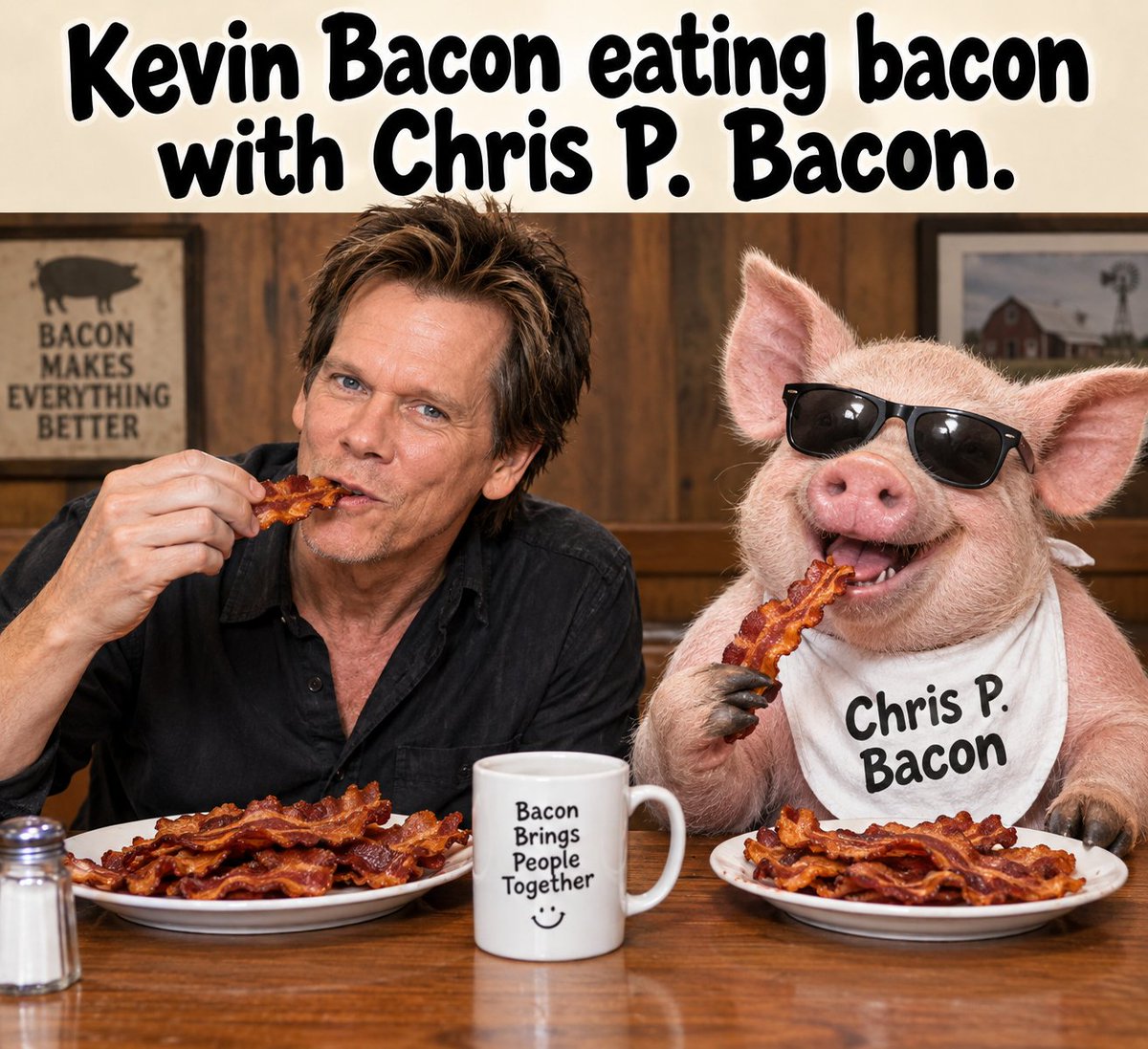 CornerGramping's tweet photo. @kevinbacon #KevinBacon #Bacon #Tuesday #Meme #FunnyMeme #Funny https://t.co/HqxKnYk6rr
