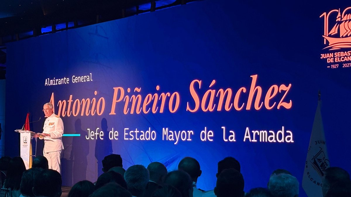 elcanocentenary's tweet photo. @Armada_esp «Nuestros valores son la mejor brújula para avanzar hacia el futuro»🧭, D. Antonio Piñeiro, AJEMA de la @Armada_esp https://t.co/NYdOidZm5U