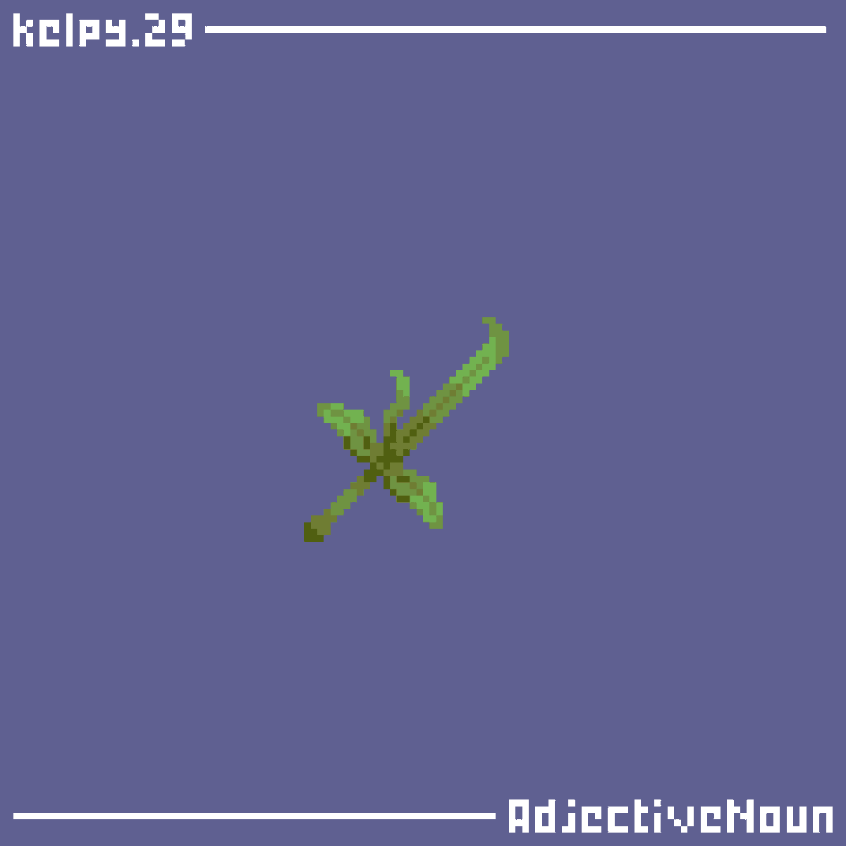 _AdjectiveNoun's tweet photo. Day 29 of #swordtember! - Kelpy
#swordtember2026 https://t.co/xgZKEM6Hc4