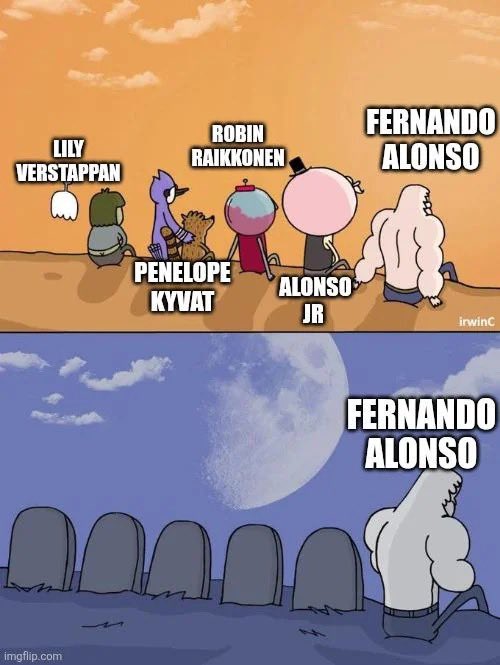 f1trollofficial's tweet photo. Alonso is forever https://t.co/HwAu3wLKRT