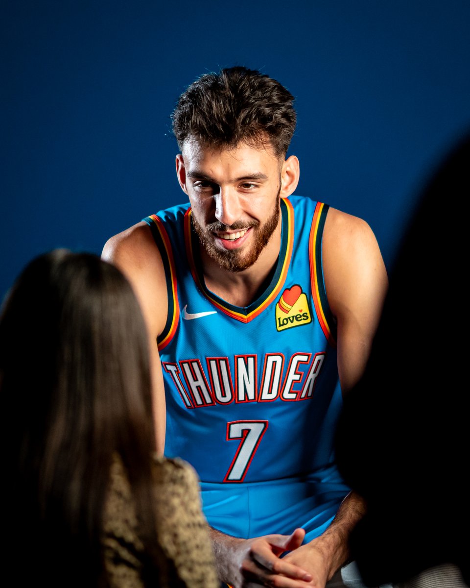 okcthunder's tweet photo. Good morning 😁👋 https://t.co/xFMgD2GBgu