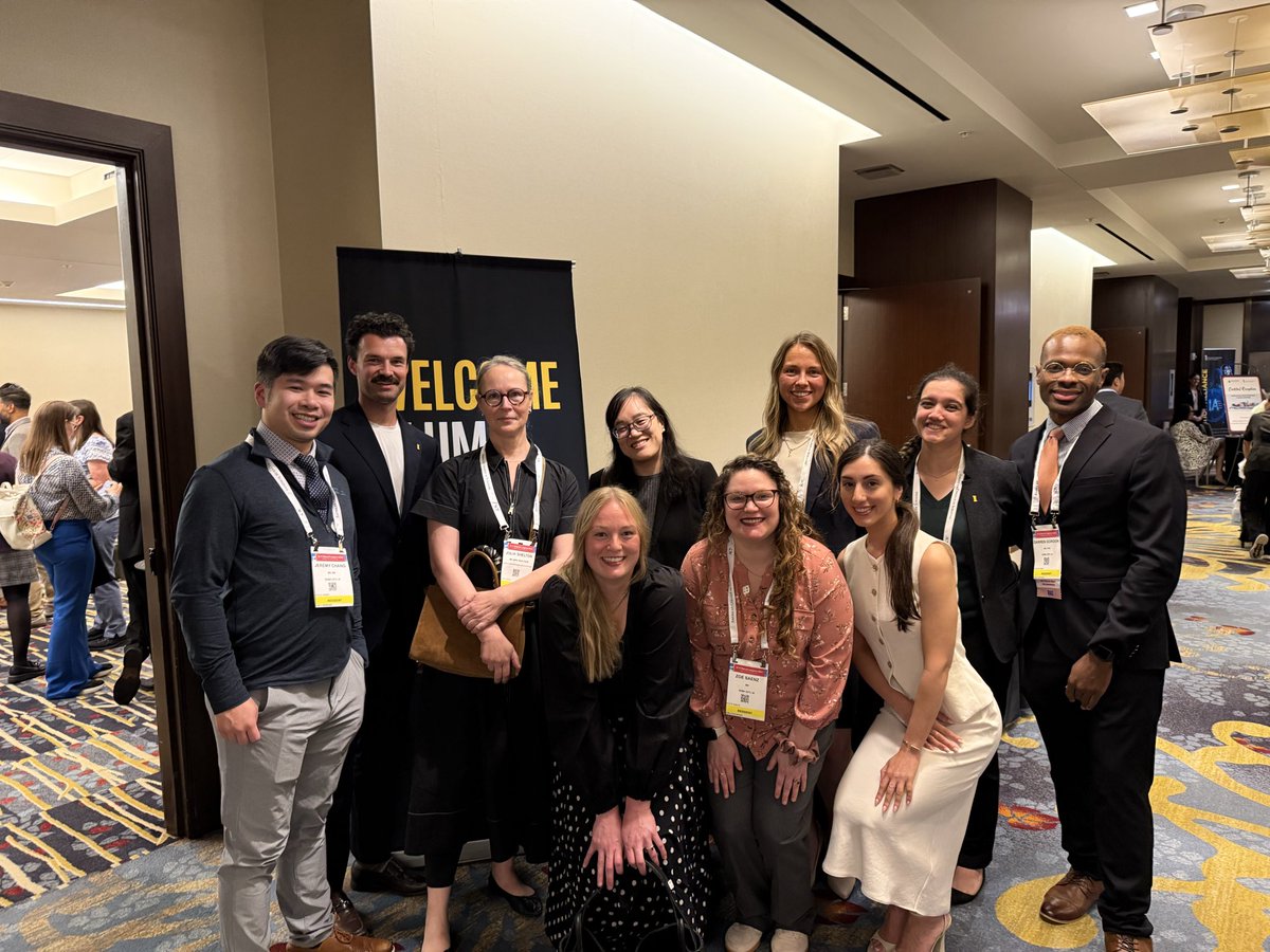 UIowa_Surgery's tweet photo. Reconnecting with Iowa Surgery alumni and friends at @AmCollSurgeons #ACSCC26 was a highlight of the week. Congratulations to Dr. Ingrid Lizarraga on receiving the ACS Domestic Volunteerism Award! 🖤💛 #IowaSurgery https://t.co/T6mSueLAWu