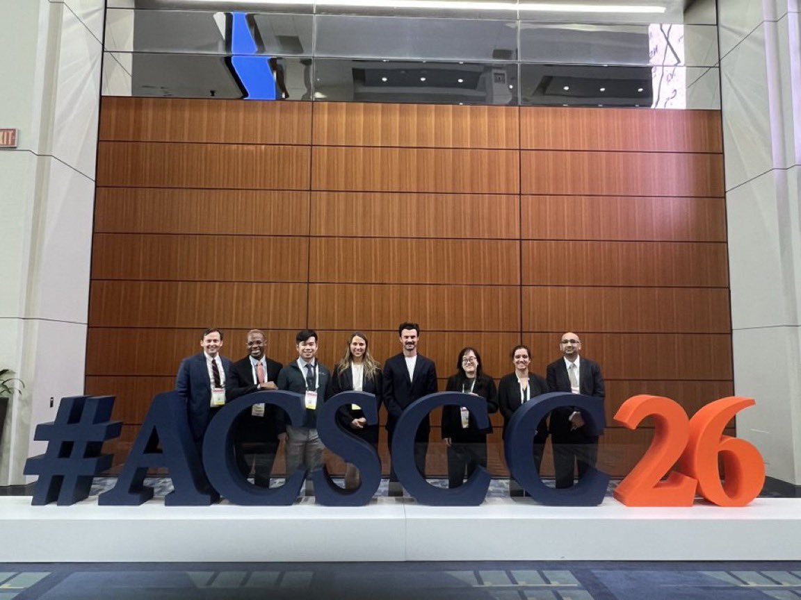 UIowa_Surgery's tweet photo. Reconnecting with Iowa Surgery alumni and friends at @AmCollSurgeons #ACSCC26 was a highlight of the week. Congratulations to Dr. Ingrid Lizarraga on receiving the ACS Domestic Volunteerism Award! 🖤💛 #IowaSurgery https://t.co/T6mSueLAWu