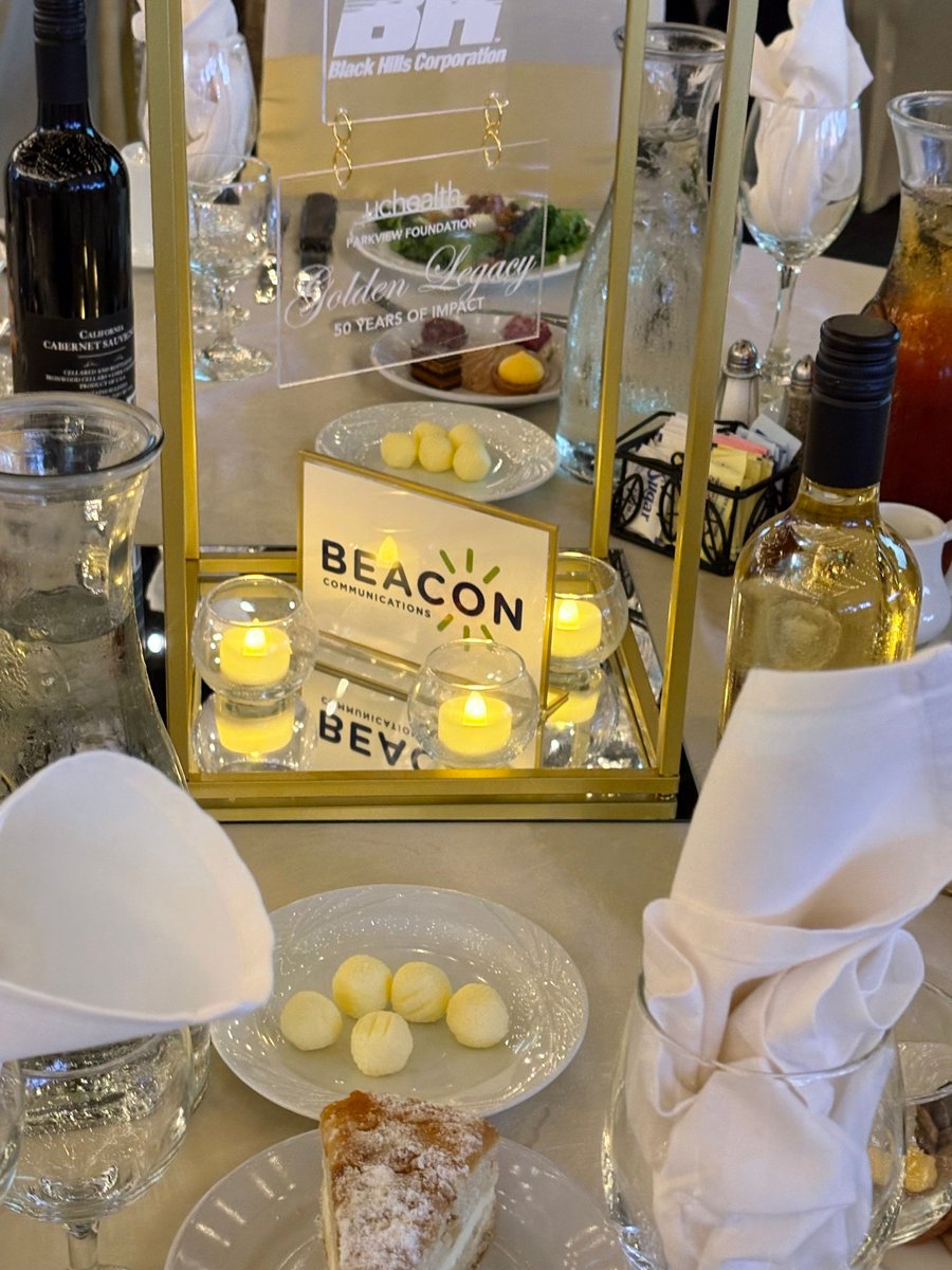 BeaconCommLLC's tweet photo. We were honored to attend the 50th Anniversary UCHealth Parkview Foundation Starlight Gala in Pueblo, CO as a proud Legacy Sponsor, celebrating "50 Years of Impact." Thank you to everyone who made this golden milestone anniversary an unforgettable event!
#UCHealth #Gala https://t.co/oZgHDkTv1Y