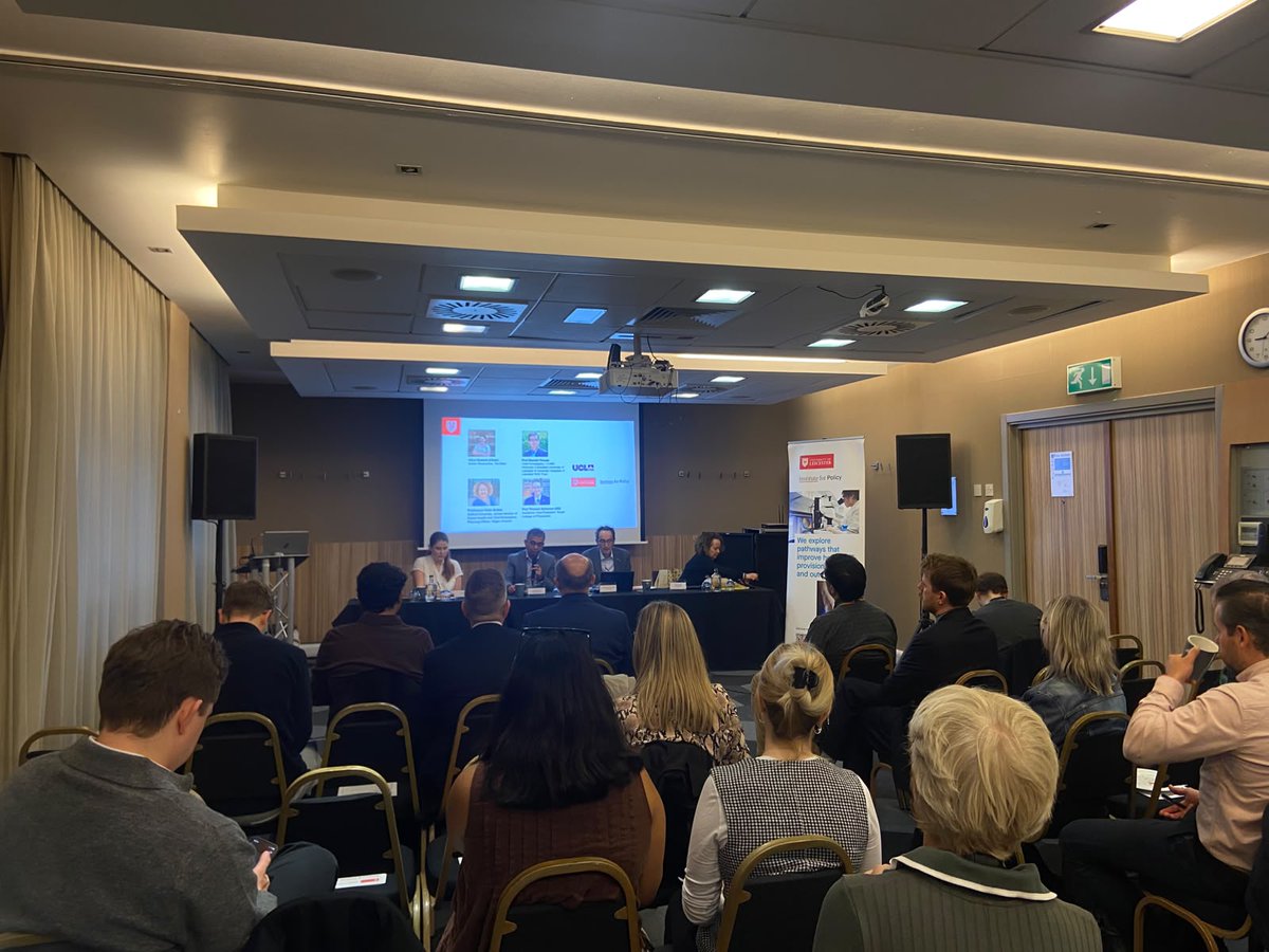 uniofleicester's tweet photo. How can the NHS build and retain a workforce fit for the future?

At Labour Party Conference, the University of Leicester’s Institute for Policy and UCL brought together healthcare leaders, researchers and policymakers to explore the evidence behind effective workforce policy. https://t.co/3UUWtdgZe4