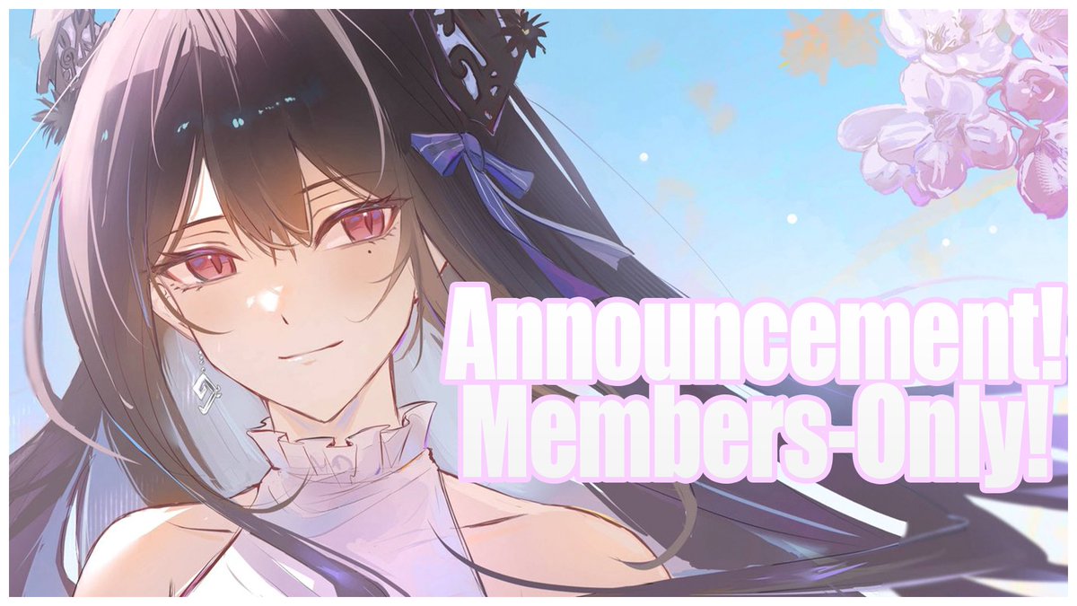 nerissa_en's tweet photo. Jailbirds! Members-only stream and fun announcement tomorrow~ Look forward to it!!!

10am JST | 8pm CST
https://t.co/QqrDsLYO9c
#RissaLIVE https://t.co/JQdgNniIbP