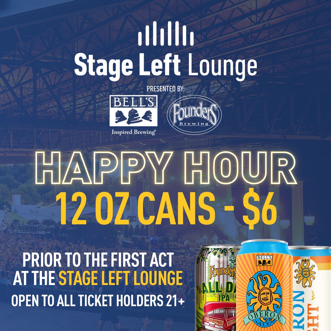 MILotteryAmp's tweet photo. . @bleachersmusic forever at @MILotteryAmp tonight!! 

🍻 Join us for Happy Hour in the Stage Left Lounge!

🚗 Parking - 4:30PM
🚪 Doors - 6:30PM
🎶 Music - 7:30PM
ℹ️ Info - https://t.co/rQnWyaNQNE https://t.co/jkrCQM503r