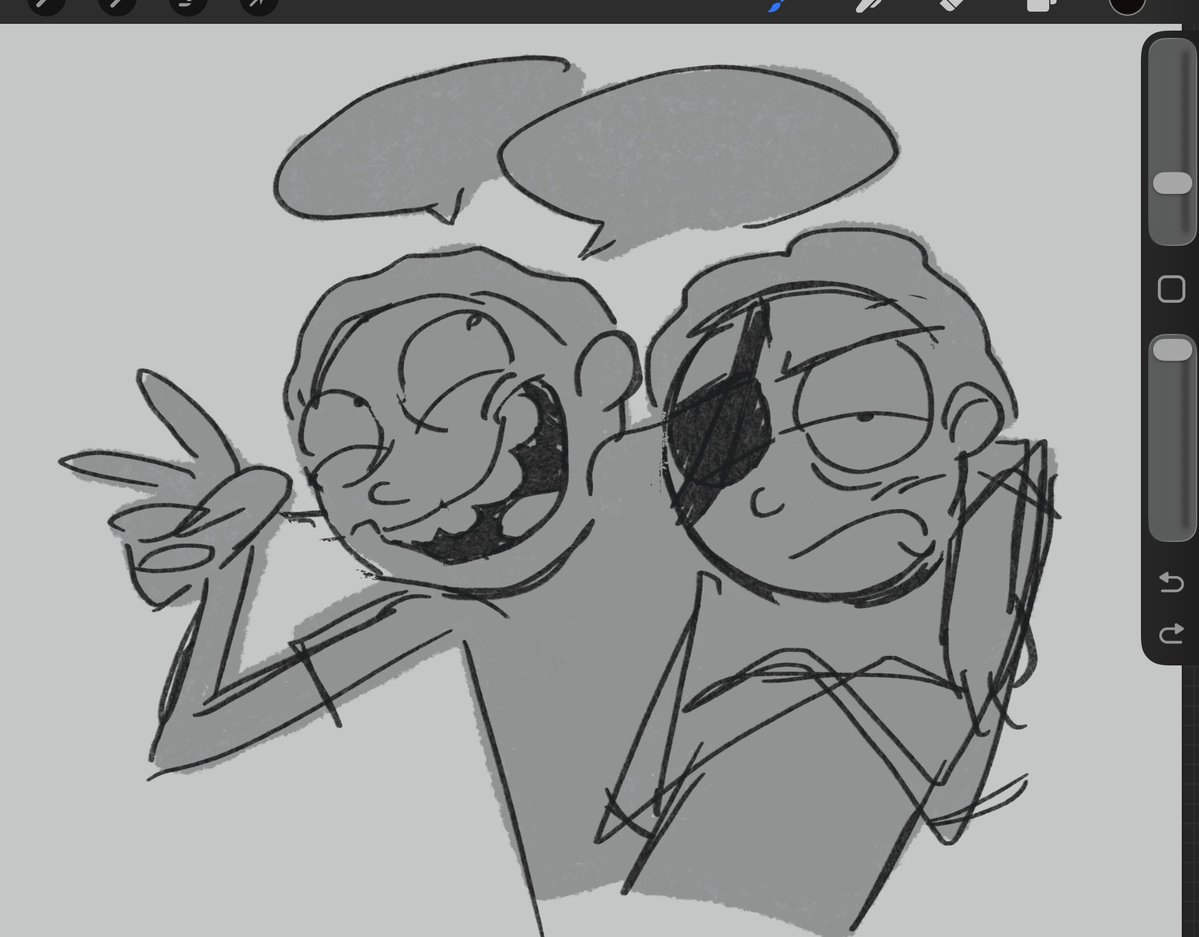 sheriffsling's tweet photo. i like to think they ragebait each other #pemorty #mortycest https://t.co/AGiBNaJ1B3