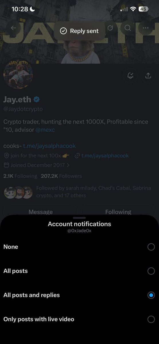 0xJade0x's tweet photo. @Jaydotcrypto thankyou

BPXFZxq2ayvSax5qCw6hkCbtr6YcZC33NkCPvPzBG66c https://t.co/o5gzTOt0wm
