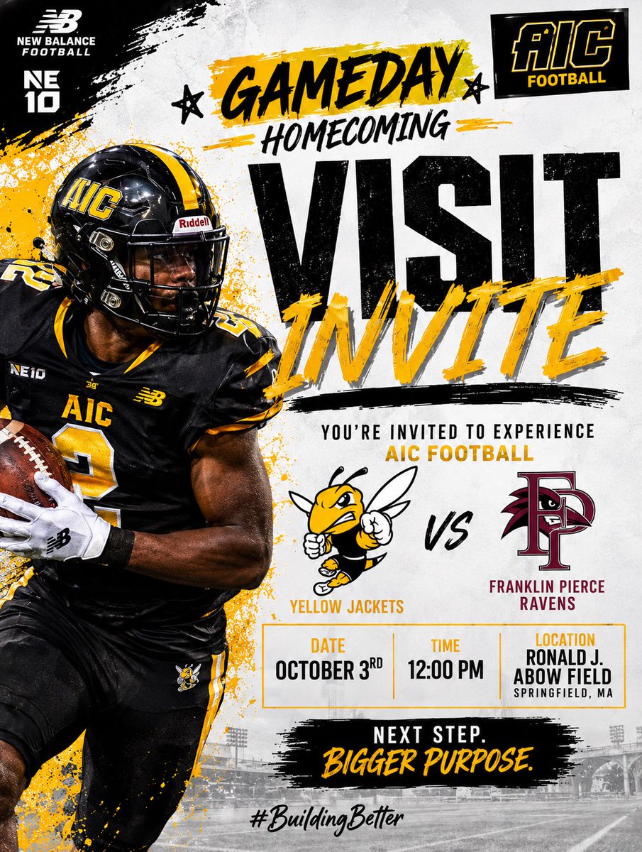 ajhunteringress's tweet photo. Recruits, It’s HOMECOMING 🔥🐝

Game Day Visits &amp; Invites are going out!

Drop your film below ⬇️
#BuildingBetter https://t.co/VpsIQgdKQG
