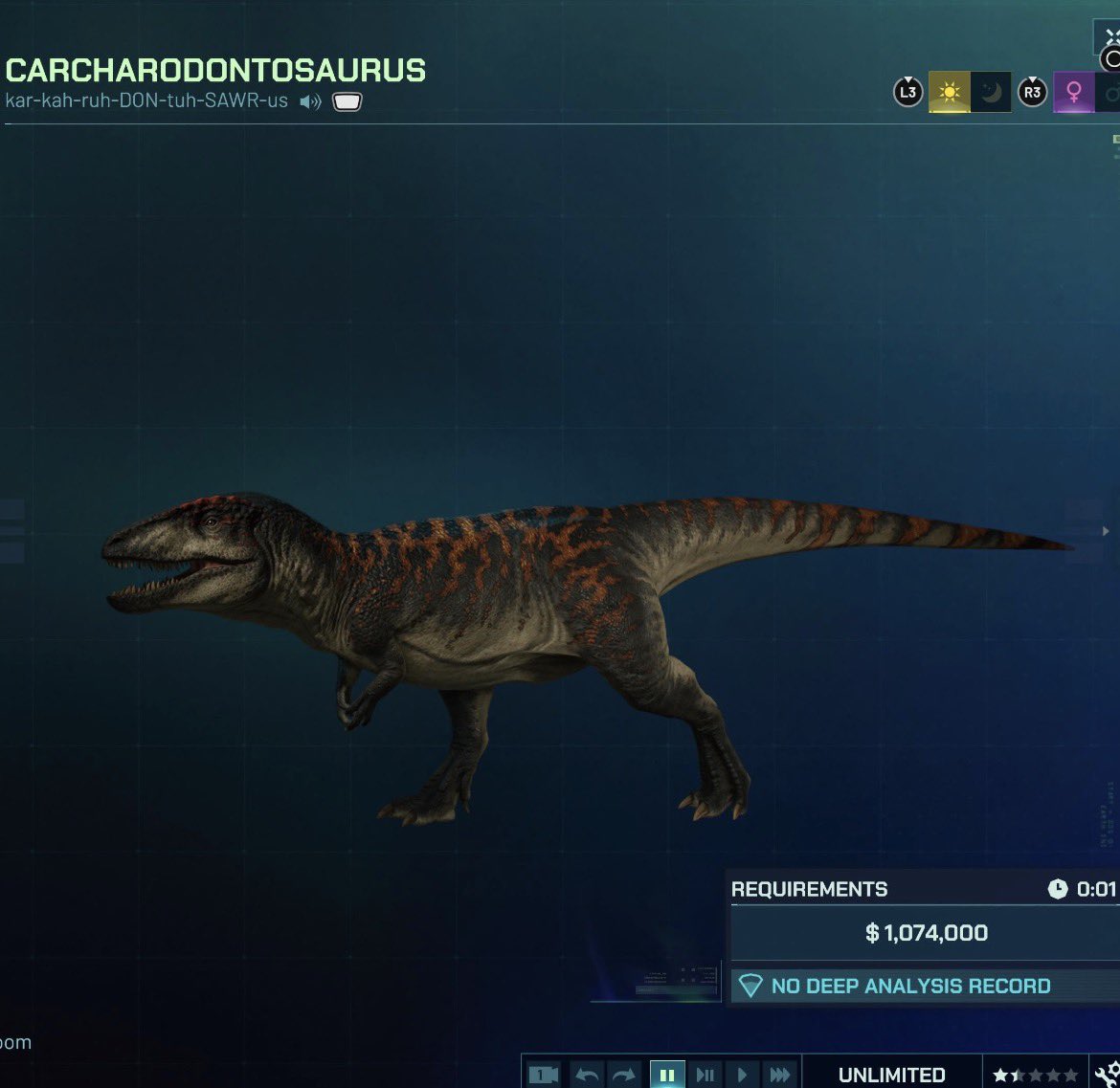SmashAssemble's tweet photo. You can make the JPOG skin for the new Carcharodontosaurus model. https://t.co/IvgtmvGAt6