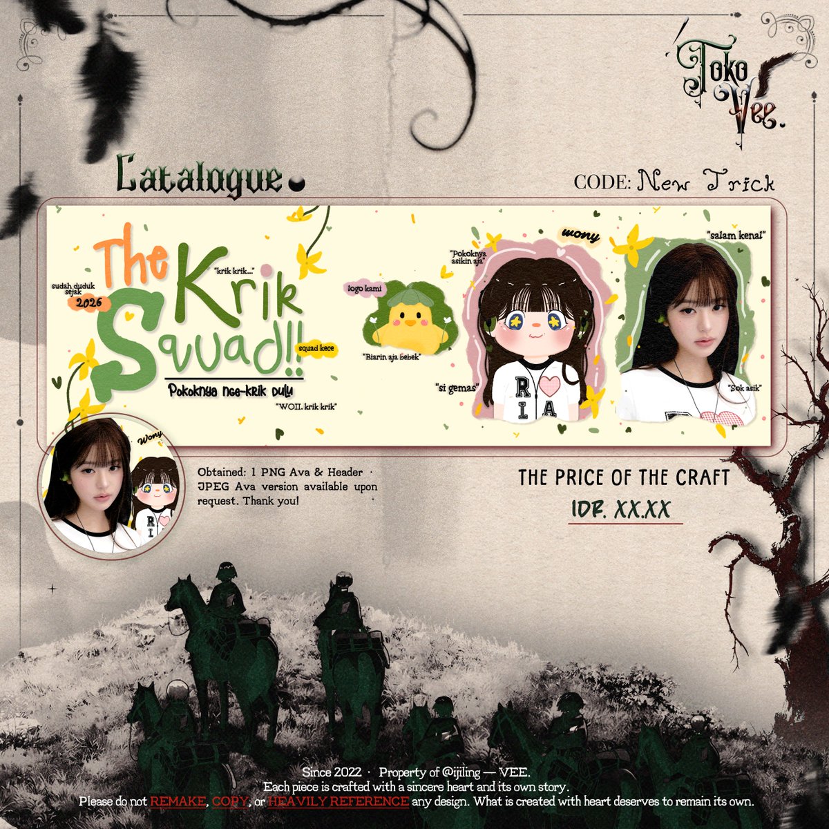 ijiling's tweet photo. Help rt or any interaction will be appreciated, thank you! #zonauang

Hallo, minna-san!
Sudah siap belum?? Mari kenalan dengan "NEW TRICK" edisi grup &amp; solo.

Mari membantu ospek agar kehidupan Vee tentram dan damai. Berminat menjadi kinci? Langsung drop foto + nick saja. https://t.co/Y8l711gBJi