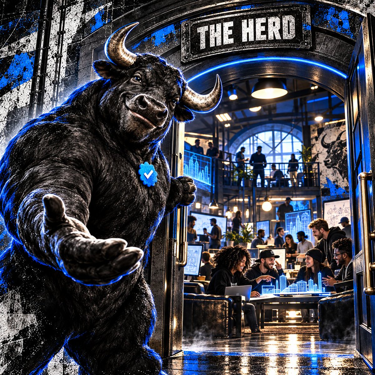 thebullofarc's tweet photo. The Bull of Arc has its blue check mark. 🔵🐂

@samconnerone, come check out the $SAM community we’re building. 

We’re here to have fun, bring people together, and support the builders on @Arc.

The herd’s just getting started https://t.co/7C59OM1iuH