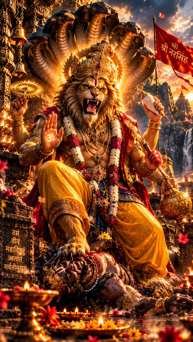 RohitBuild's tweet photo. Jai Shree Narasimha 🙏🙏 https://t.co/UEpKXuXwm1