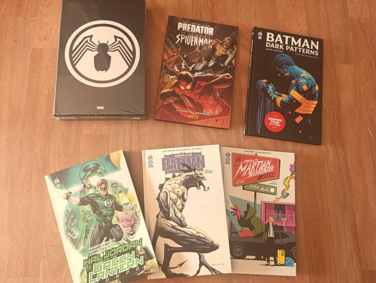 amauryTTN's tweet photo. Derniers achats comics 🤩 
On va se régaler 😁👌🏼 https://t.co/xlNCE91hVU