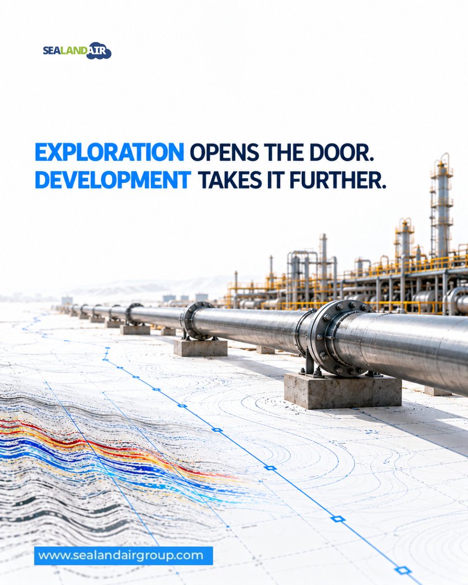 sealandairgroup's tweet photo. Exploration identifies the opportunity. Development turns that opportunity into something real, valuable, and built to last.
#energydevelopment #projectdevelopment #energyinfrastructure #infrastructure #sealandairgroup https://t.co/lEUr8EleOJ