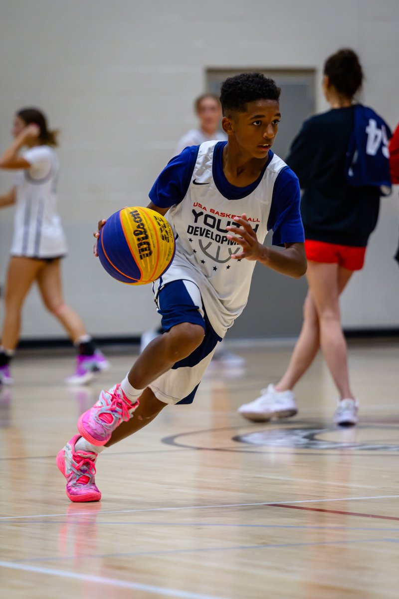 USABYouth's tweet photo. We've been bringing 3x3 basketball to the southeast through USA Basketball’s Open Court program!

Halfcourt competition in our 3x3 league format, where skills grow, confidence develops &amp; decision-making thrives! https://t.co/QeR6agt5uL