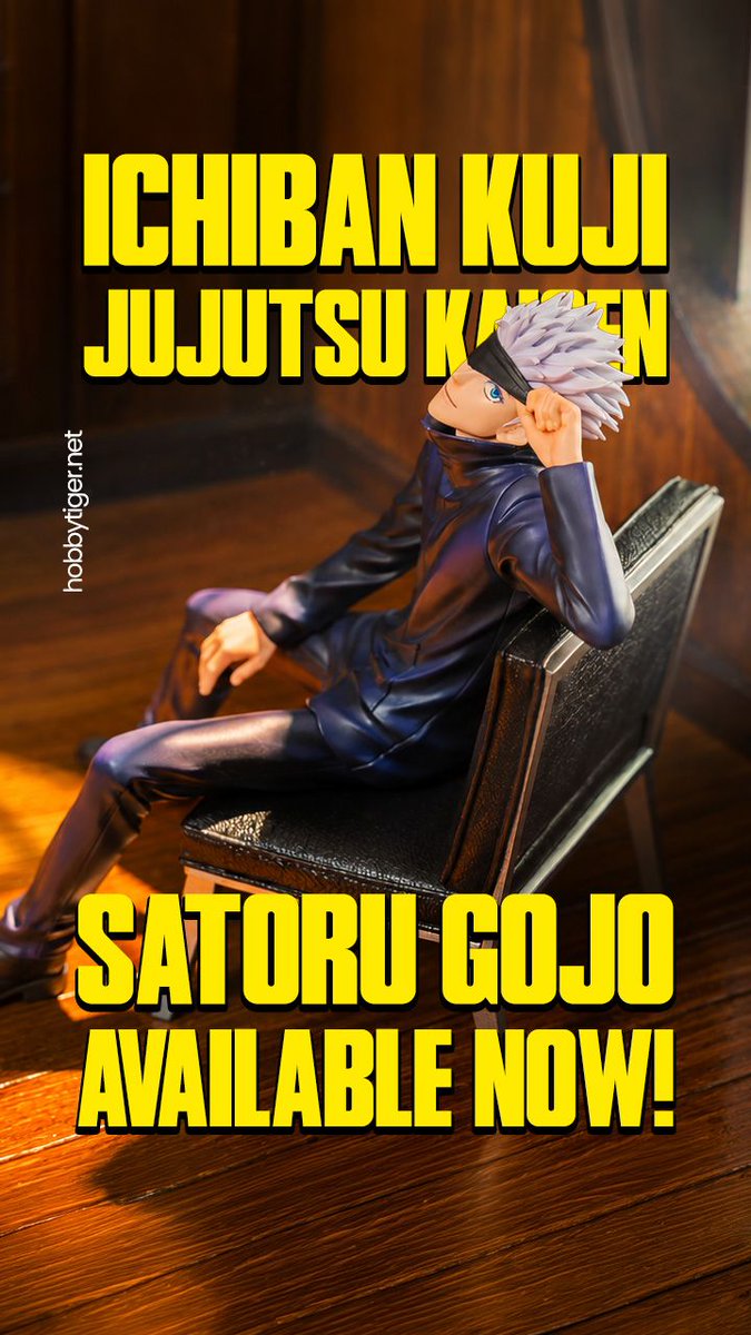 HobbyTigerJapan's tweet photo. Satoru Gojo closes the Jujutsu Kaisen anime’s fifth-anniversary lineup with this relaxed yet commanding MASTERLISE Last One Prize. Available now at HobbyTiger, ready to ship from Japan. 

https://t.co/fQot2IsCLa https://t.co/Lhl6BbRh45