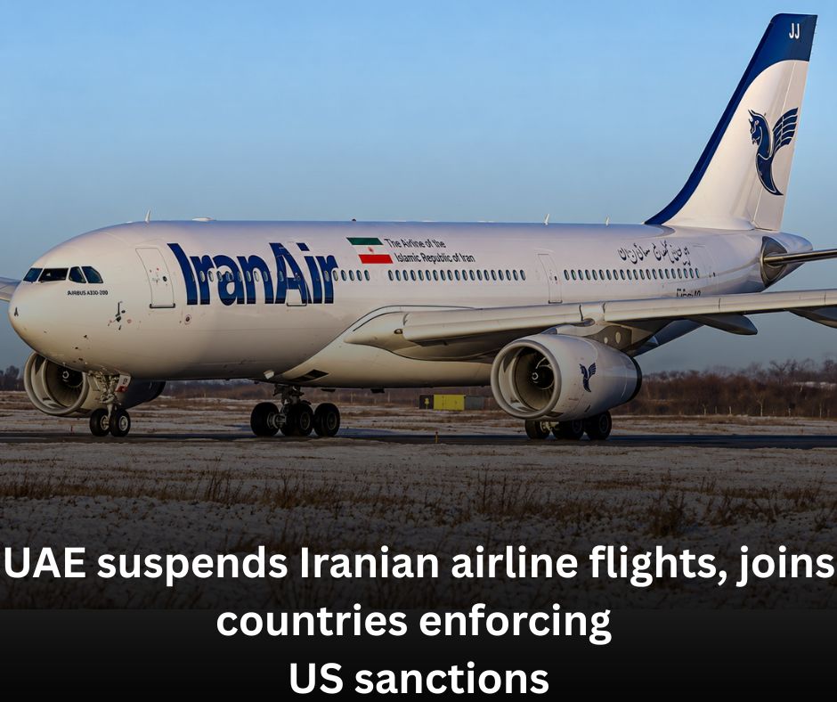 warfaredecoded's tweet photo. UAE has suspended all flights operated by Iranian airlines to and from the country until further notice, following new U.S. sanctions targeting Iran’s aviation sector. The move makes the UAE the latest regional hub to restrict Iranian carriers.
#Iran #UAE #USSanctions #Aviation https://t.co/ioTSNJ97E6