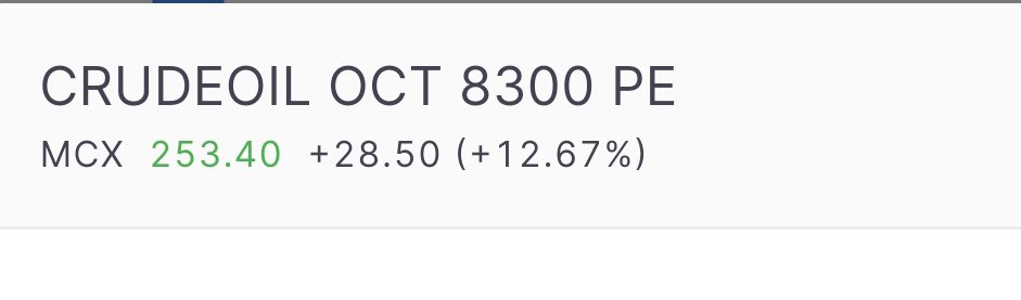 PerfectSelectn's tweet photo. #crudeoil PE 8300 for 343/399
SL 221
#crude https://t.co/qNNDANG5VL