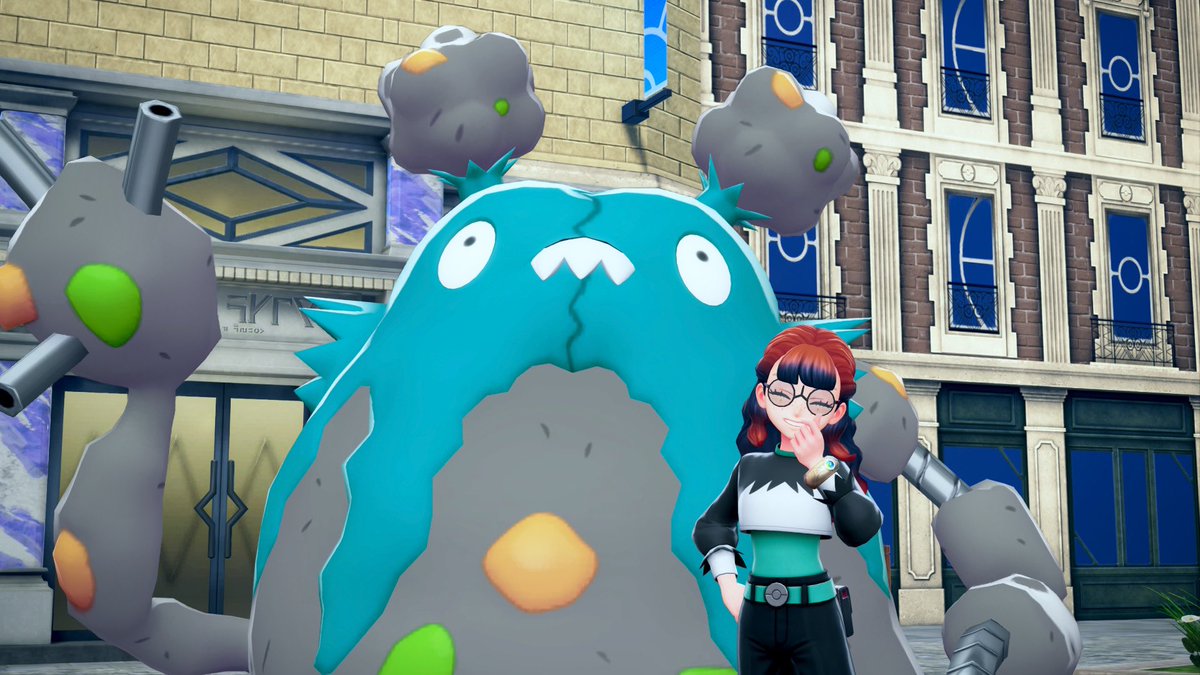 venuswithap2000's tweet photo. Look at my big boiiiii (still needs a name)
Caught a random shiny alpha trubbish and immediately evolved it !
Love garbodor!!
#pokemon #Nintendo #legendsZA https://t.co/9AZzkCLdk0