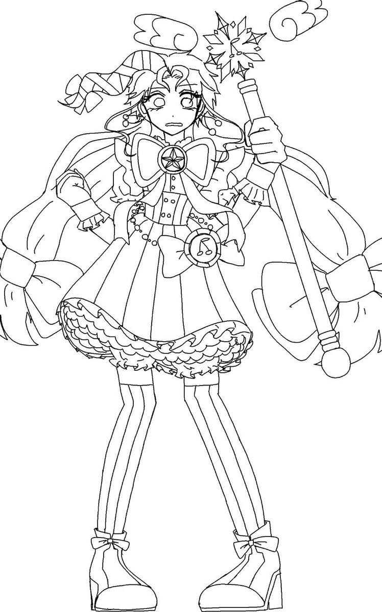 Yoyoyokinn's tweet photo. 褒めるやつ製作中です
一旦線画投げてみる
ぜひ塗ってみてくり🫶 https://t.co/dmrdmntrt9