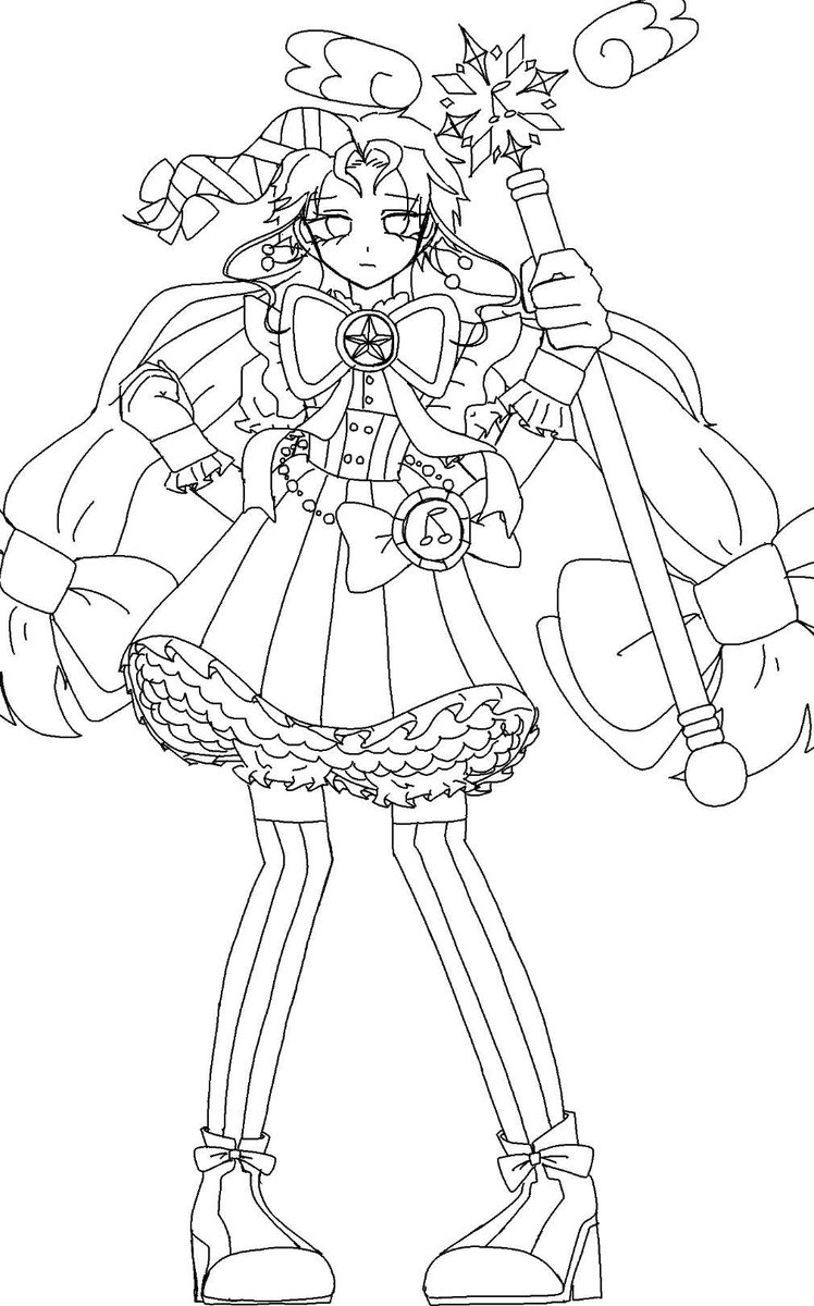 Yoyoyokinn's tweet photo. 褒めるやつ製作中です
一旦線画投げてみる
ぜひ塗ってみてくり🫶 https://t.co/dmrdmntrt9