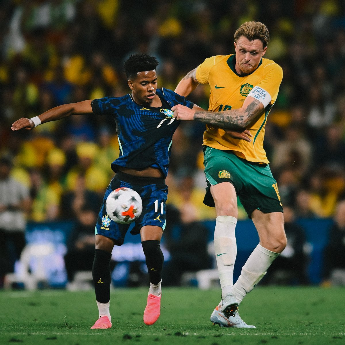 ChelseaFC's tweet photo. Estevao in international action. 🇧🇷 https://t.co/0Snsylz5bx