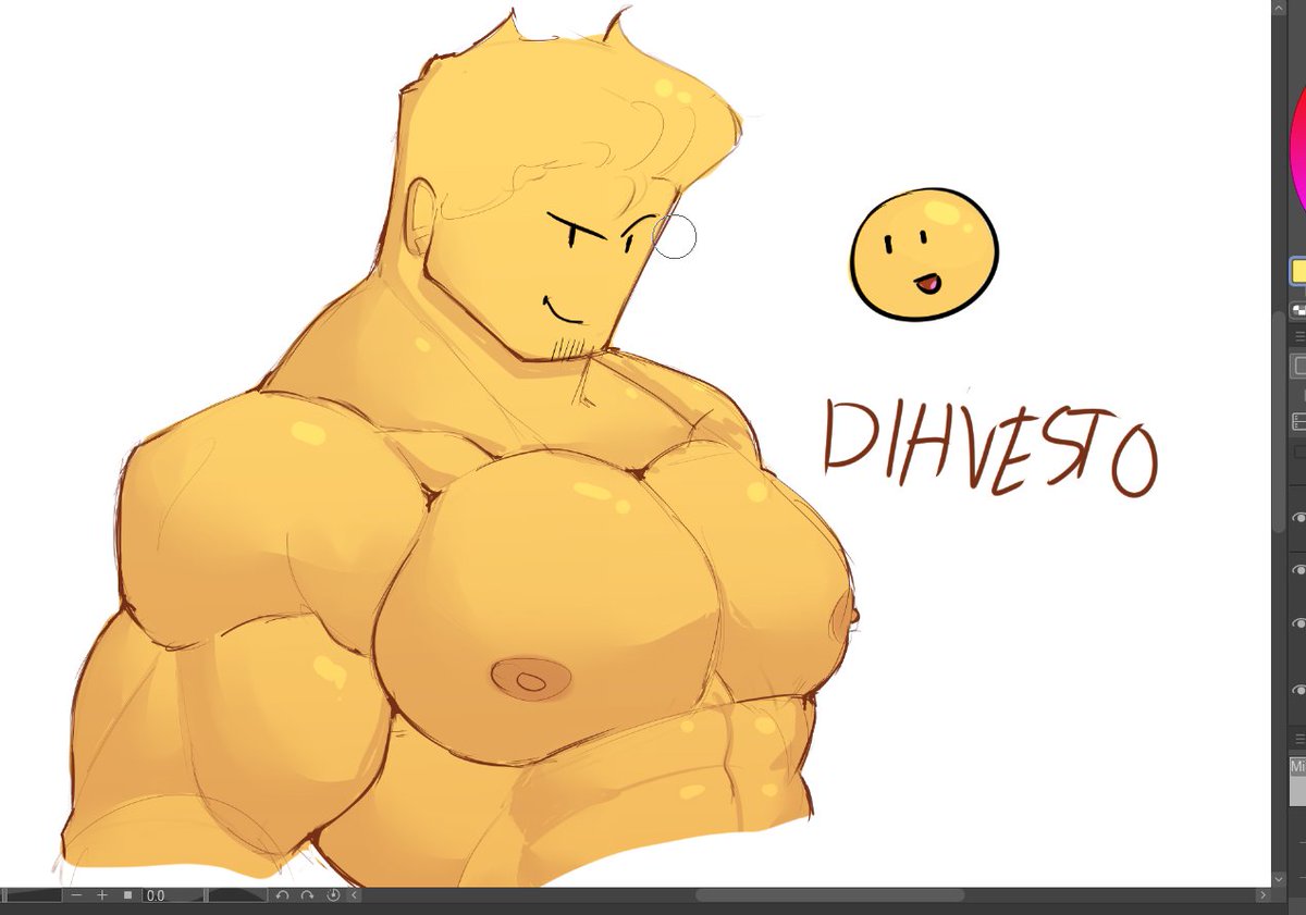 rebelliousmilk's tweet photo. a dihvesto doodle i did bcs i was livestreaming an art tut https://t.co/yyuaD3dS5M